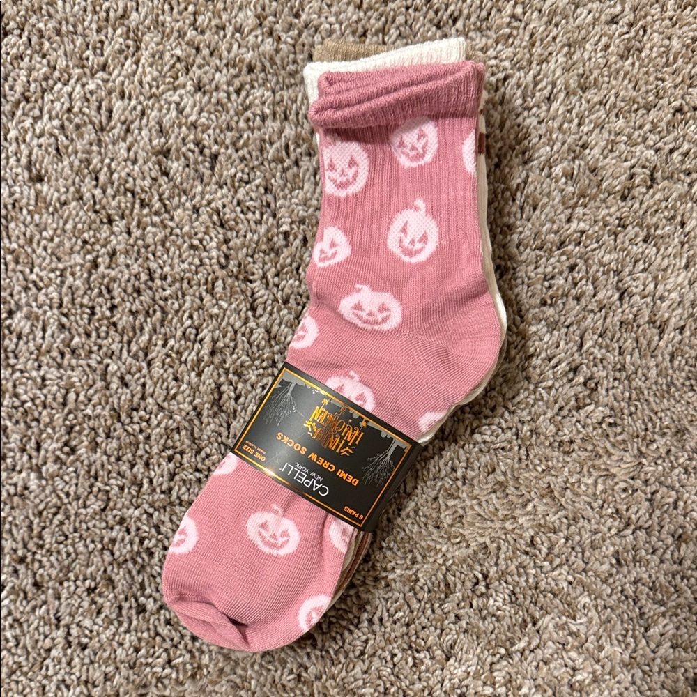 Capelli New York Halloween Crew Socks